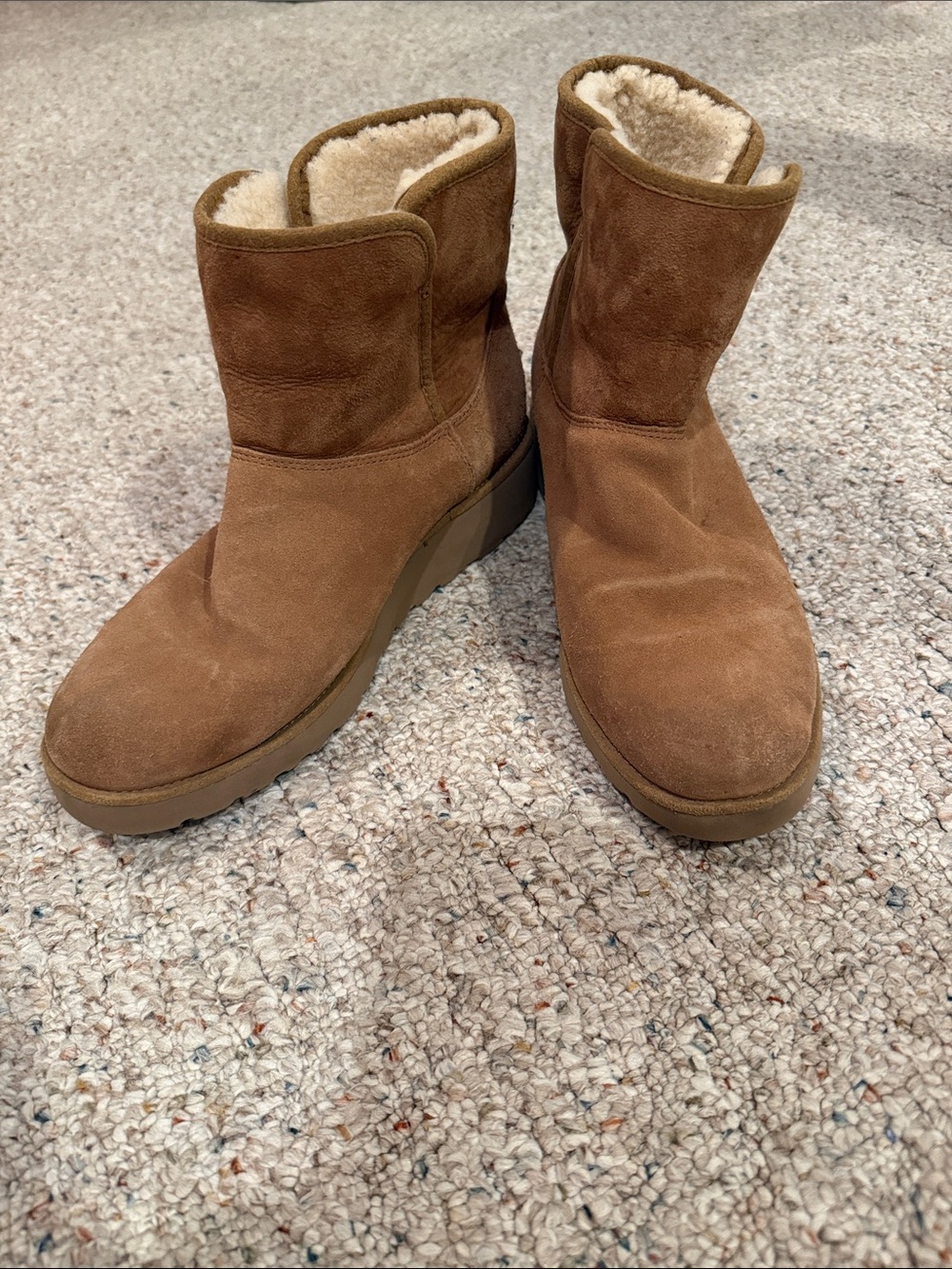 UGG  “Kristin boot” With a Wedge Heel